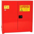 Justrite Eagle Paint/Ink Safety Cabinet PI3010 with Self Close - 40 Gallon, Red PI3010X